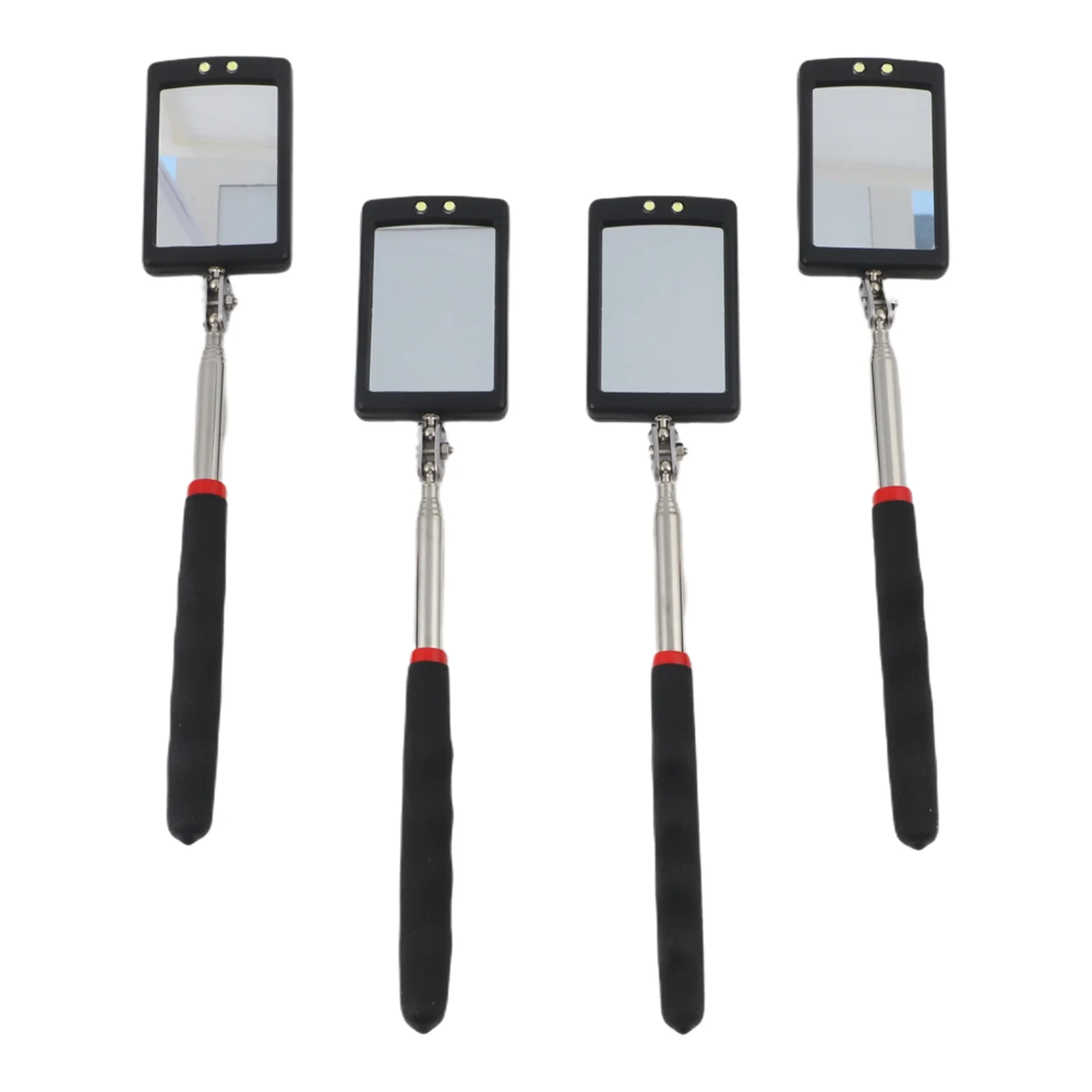 Telescoping Inspection Mirror Inspection Mirror Lightweight And Convenient Frame Design Multi-Purpose Utility