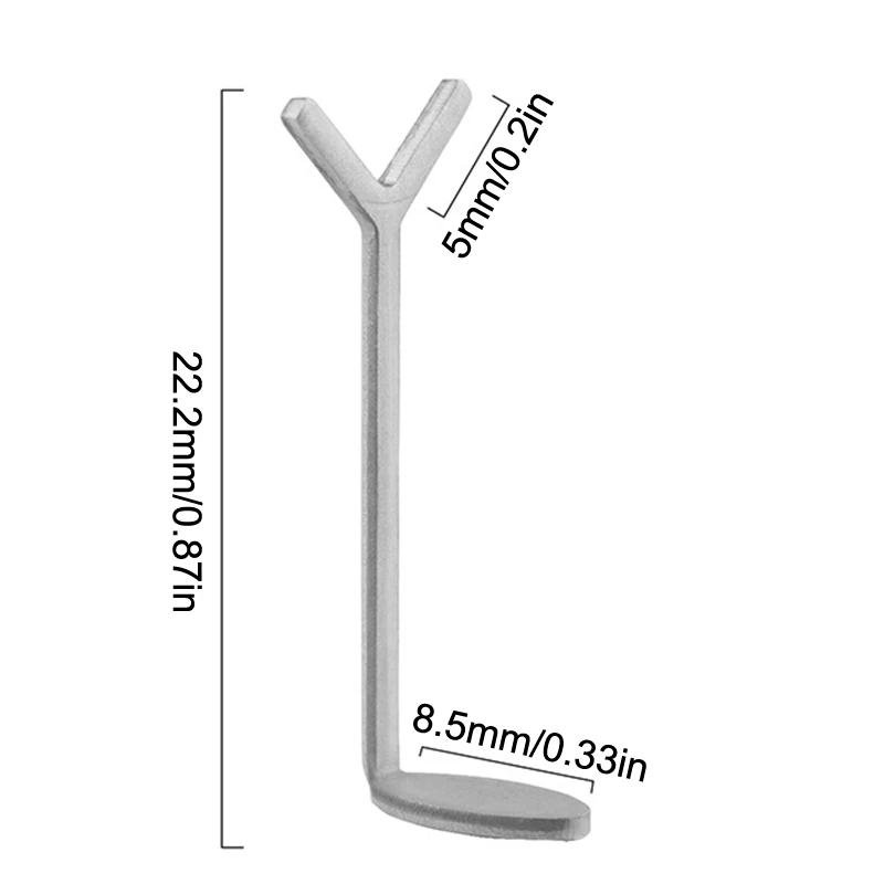 Y-förmigen Nagel Magnet Draht Werkzeug Herz Barren Formen Creator Liebe Herz Cat Eye Nail art Zubehör DIY Schönheit maniküre Liefert