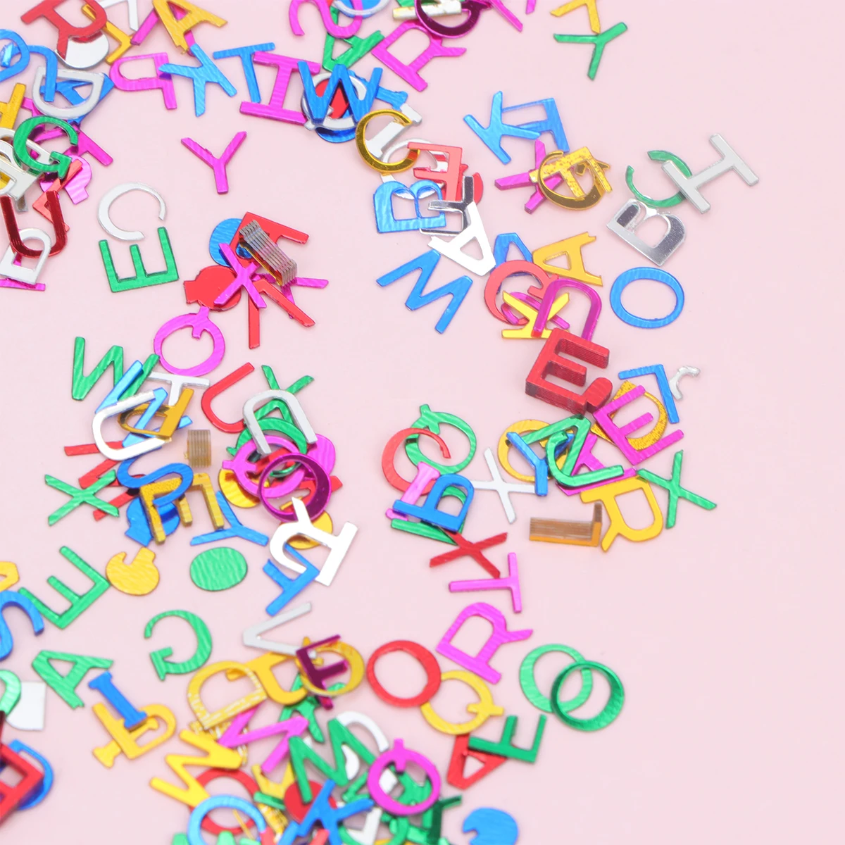 

6000pcs Wedding Alphabet Confetti Decoration Birthday Party Table Plastic Letters Sprinkle 24 Alphabets Shiny Balloon