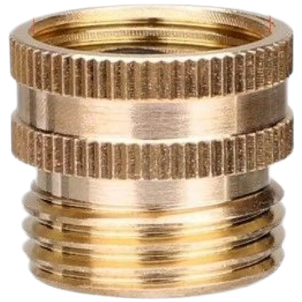 Plastic Faucet Adapter Converts 18.5mm Inner Coarse Thread to 20mm Outer Thread for Plumbing Fixture Connections