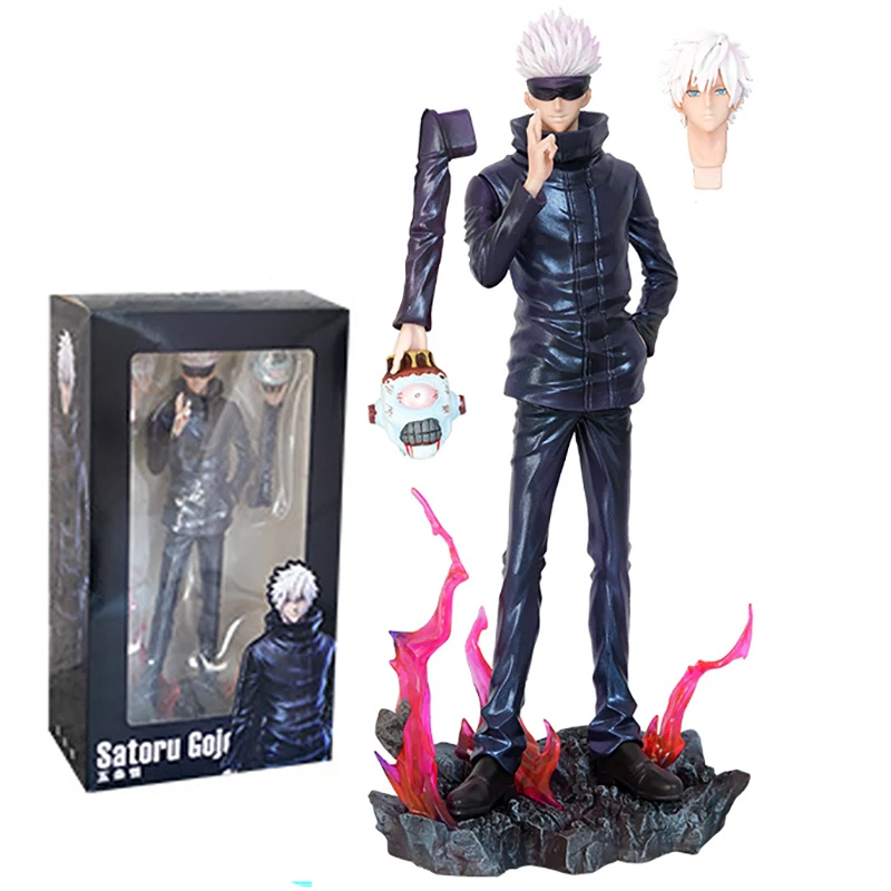 33cm Anime Jujutsu Kaisen Action Figure Gojo Satoru Figuras Toys Manga Figurine PVC Model Ornament Peripheral Gift for Children