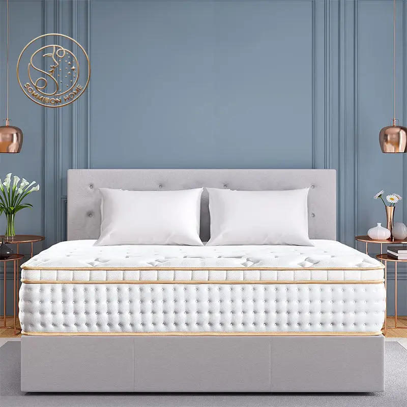 

# Mattress Modern Hypo-Allergenic Eco-Friendly Cooling Gel Memory Foam Pocket Spring Technology Bedroom