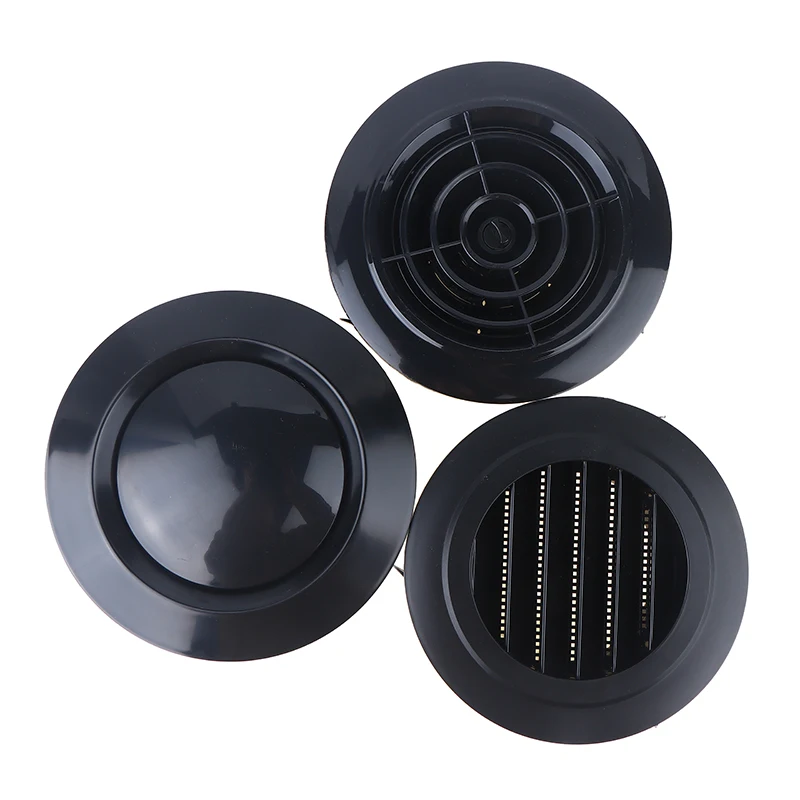 75/100/125mm Round Ducting Ventilation Cover Air Vent Extract Valve Grille Air Circulation Vents Cover Environmentally Friendly