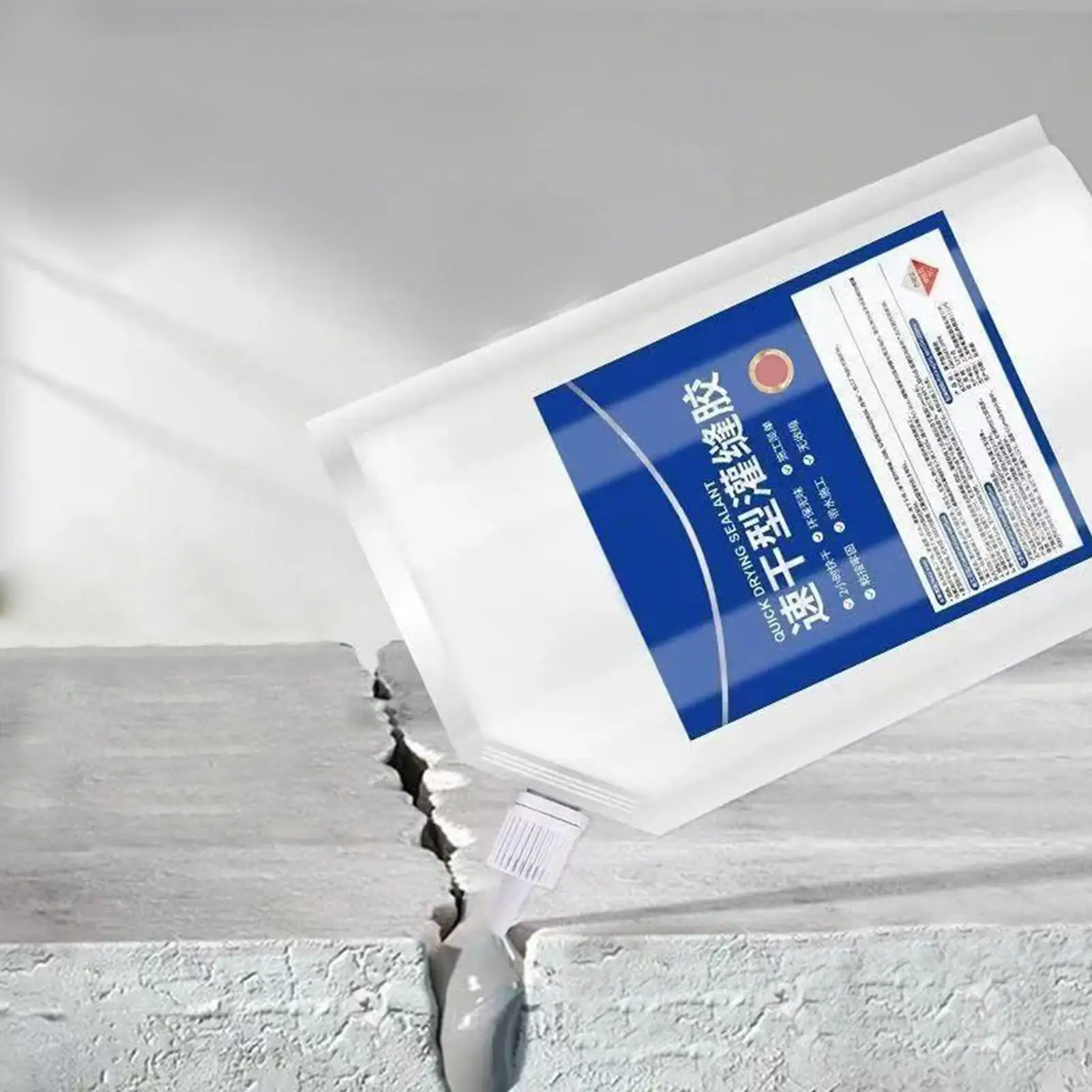 Roofing Sealant Waterproof Coating Sealant RV Roof Quick-Drying Liquid Glue Sealing Adhesive for Concrete Wall Deck Crack