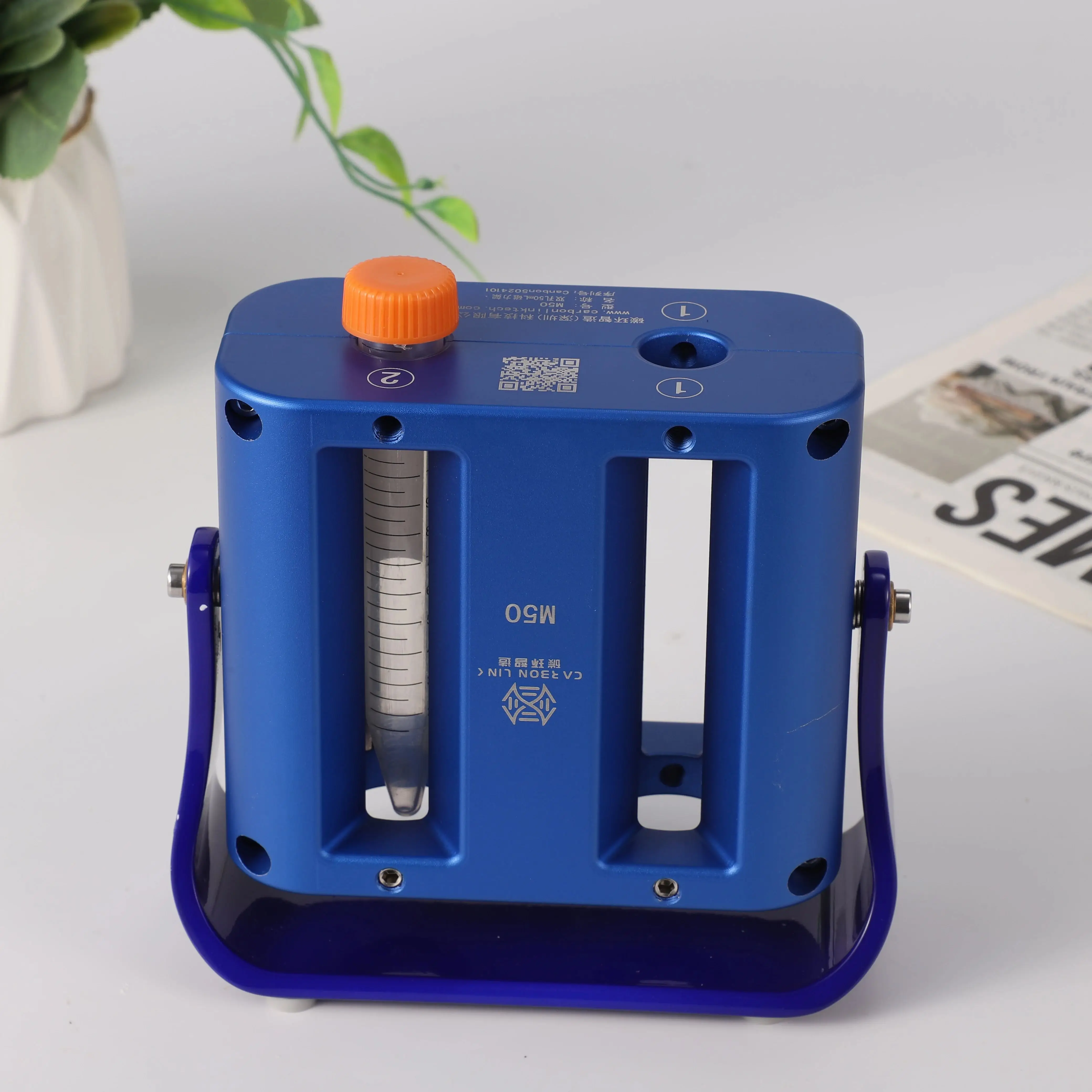 ชั้นวางแม่เหล็ก/แผ่นแม่เหล็ก ผู้เชี่ยวชาญเฉพาะทาง Carbonlinkai เครื่องแยกเม็ดแม่เหล็ก ชั้นวางแม่เหล็ก 50 มล. ชั้นวางแยกแม่เหล็กประสิทธิภาพสูง