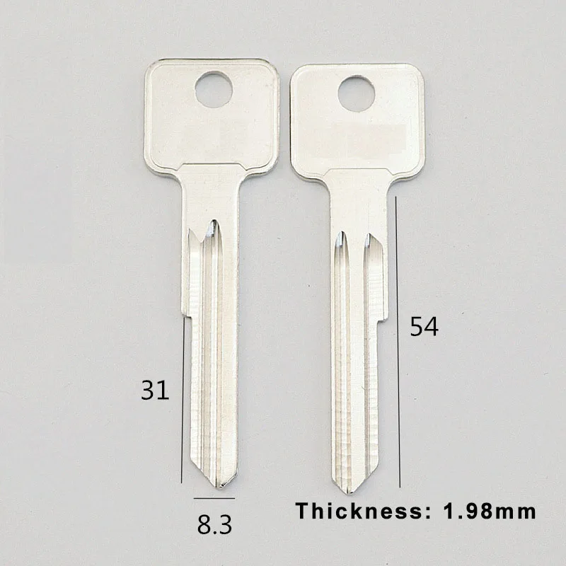 10pcs/lot Extended GULI key blanks Hotel house door key blank Locksmith Blank key blank