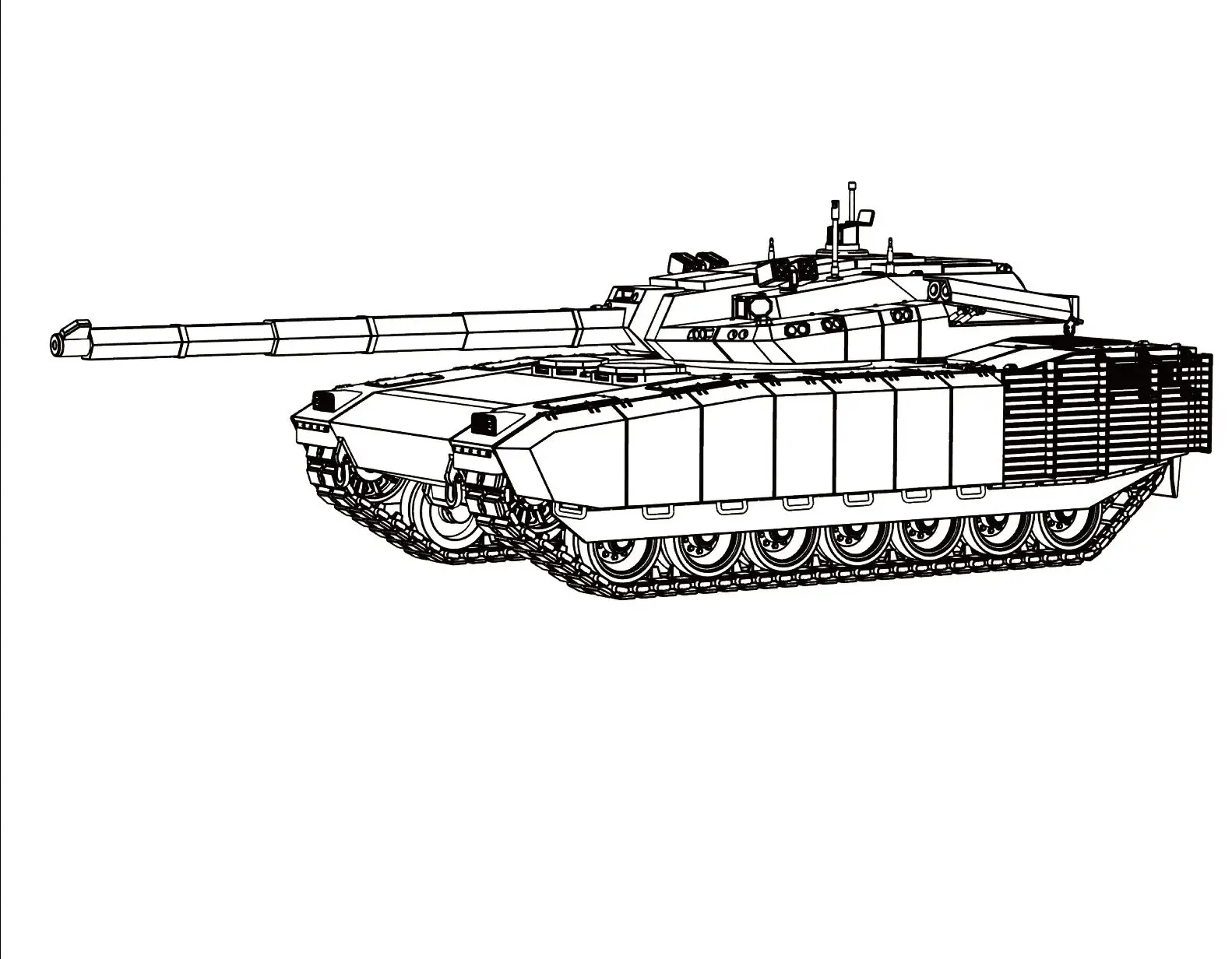 

China ZTZ-20 Army Main Battle Tank SSMODEL SS847 1/56 1/72 1/100 15mm WarGaming 28mm Military Model Kit
