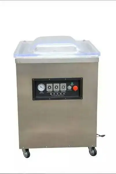 

Automatic single chamber vacuum machine, plastic wrap packaging machine, commercial food plastic sealing mac