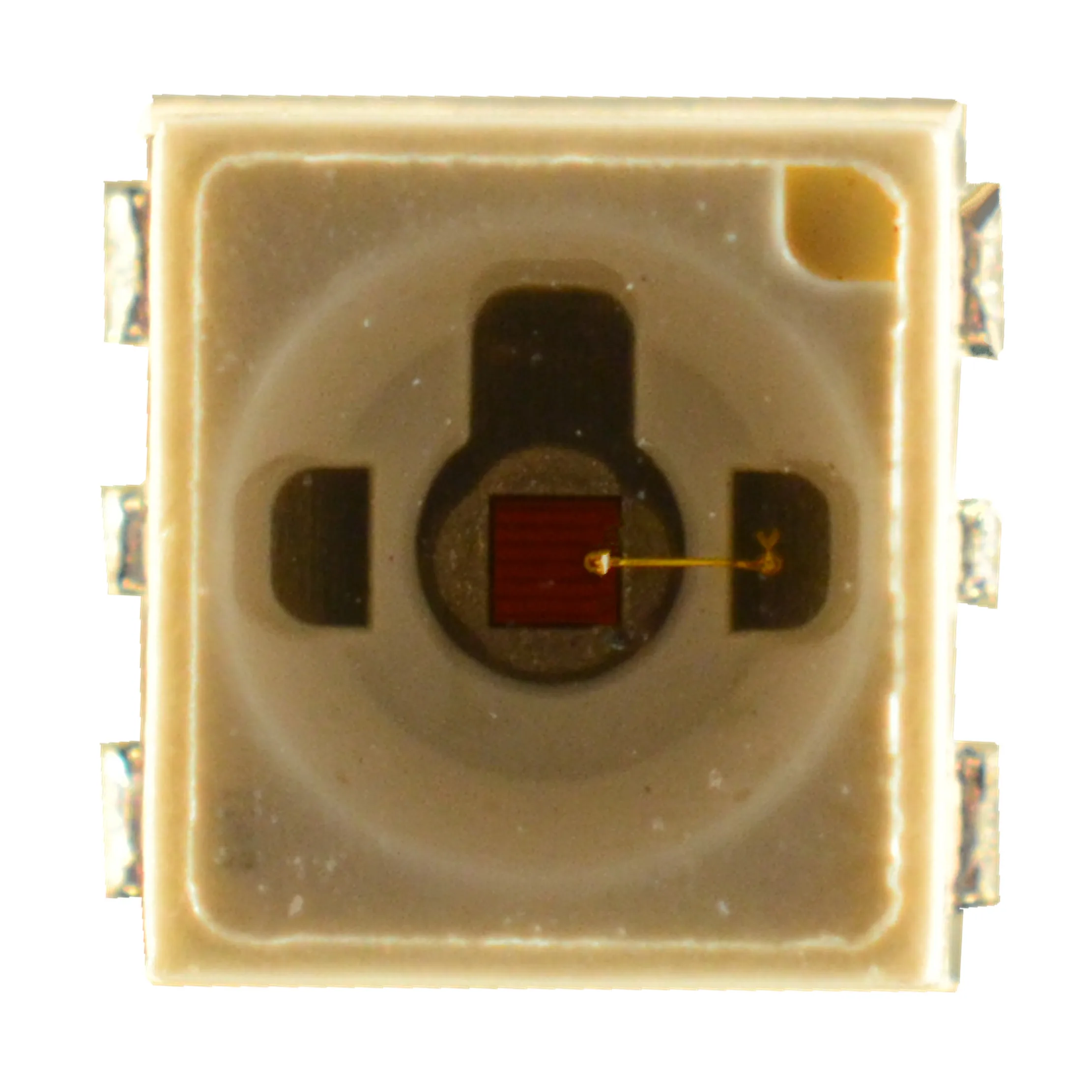 100 sztuk 3433 led smd czerwony chip oświetlenia koralik 0.65W 2V-2.6V 615-620nm 45-50LM wymienić 1W 2835 3528 3020 3014 5730 5050 LED