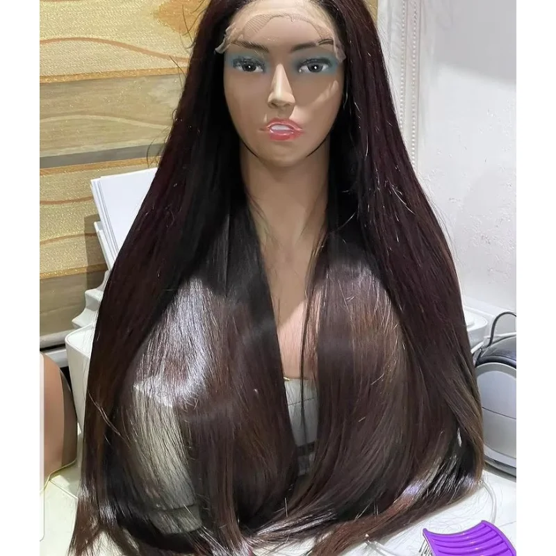 

Hot Sell Wig With Bangs Natural Long Straight Wig Heat Resistant Fiber Toupee Synthetic Hair Wig For Daily And Cosplay