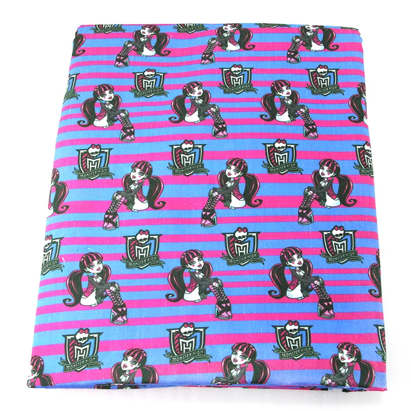 هالوين الكرتون المطبوعة نسيج من القطن والبوليستر نصف متر للنسيج الخياطة اللحف الأقمشة الإبرة المواد DIY بها بنفسك ، 1Yc16883 #3