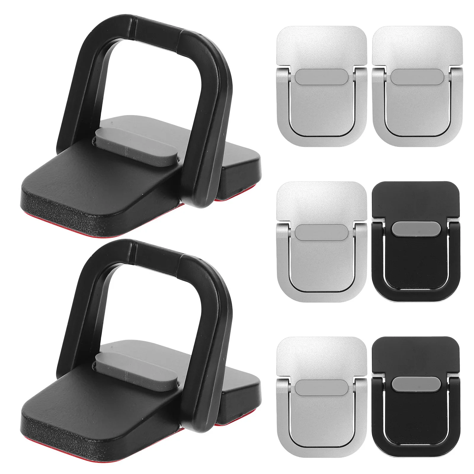 

8Pcs Mini Laptop Stand: Self-Adhesive Invisible Riser Feet for Enhanced Airflow and Ergonomic Keyboard Tilt Portable Laptop