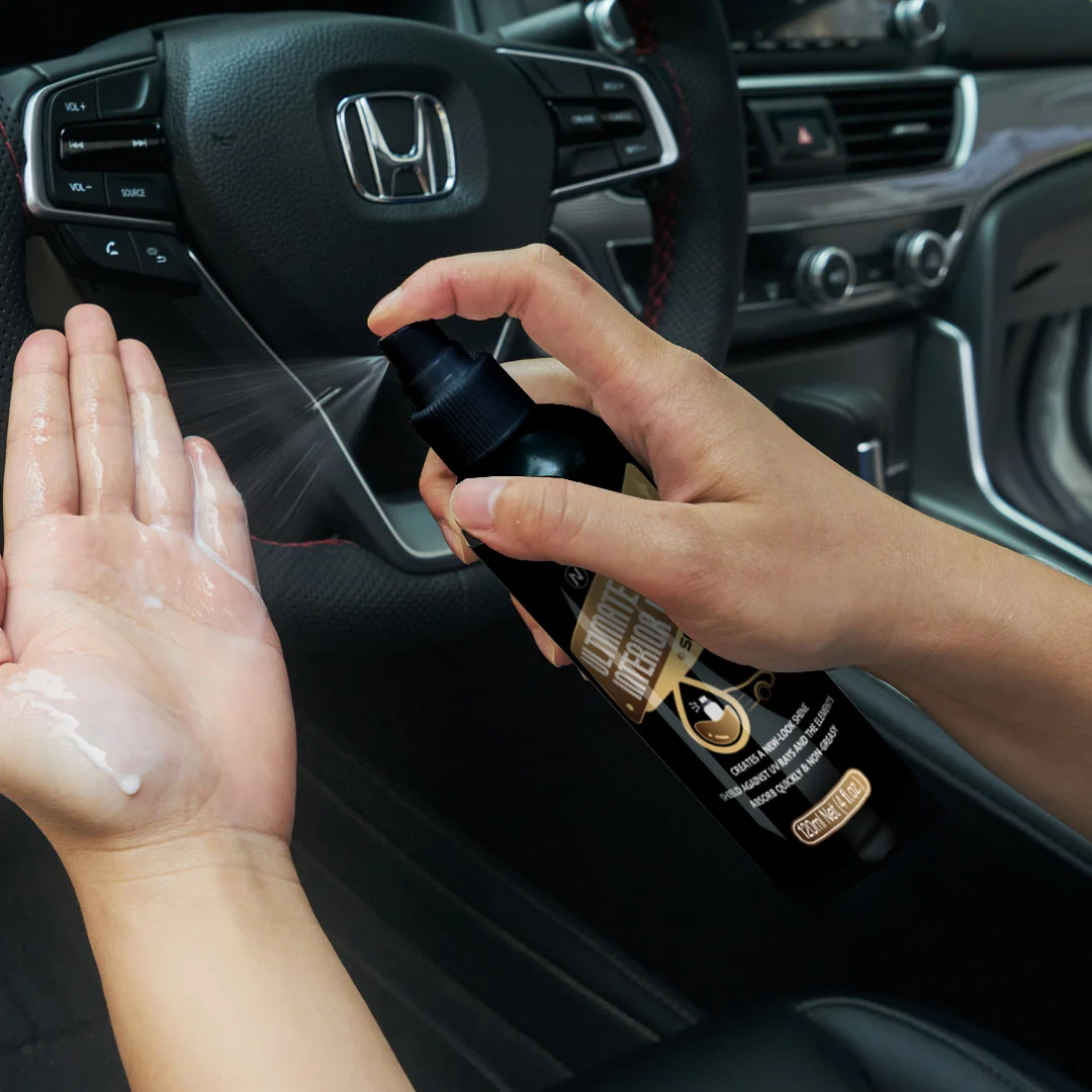 Interior Detailer AIVC Plastic Leather Restorer Quick Coat For Car Interior Refurbish Leather Renovator Conditioner Cleaning ﻿