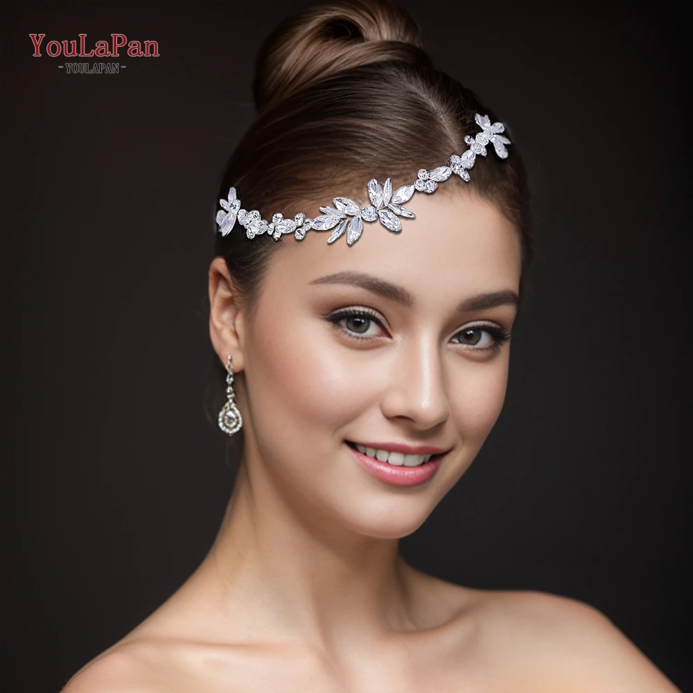 

YouLaPan Rhinestone Bridal Comb Women Crystal Hair Ornaments Wedding Exquisite Hair Accessories Bridesmaid Hair Wear HP564