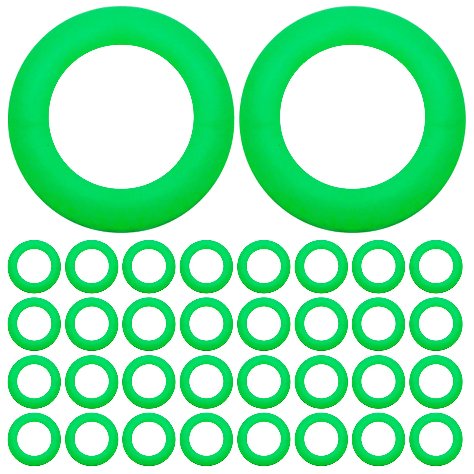 

50pcs Stake Outdoor Travel Night Nail Ring Stake Camping Tent Rings Visibility Rings For Outdoor Tent Accessories