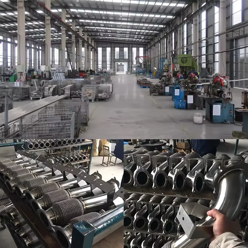 Exhaust pipe for Audi Q5 2.0T 2010-2016 with insulation protection and high-performance downpipe exhaust