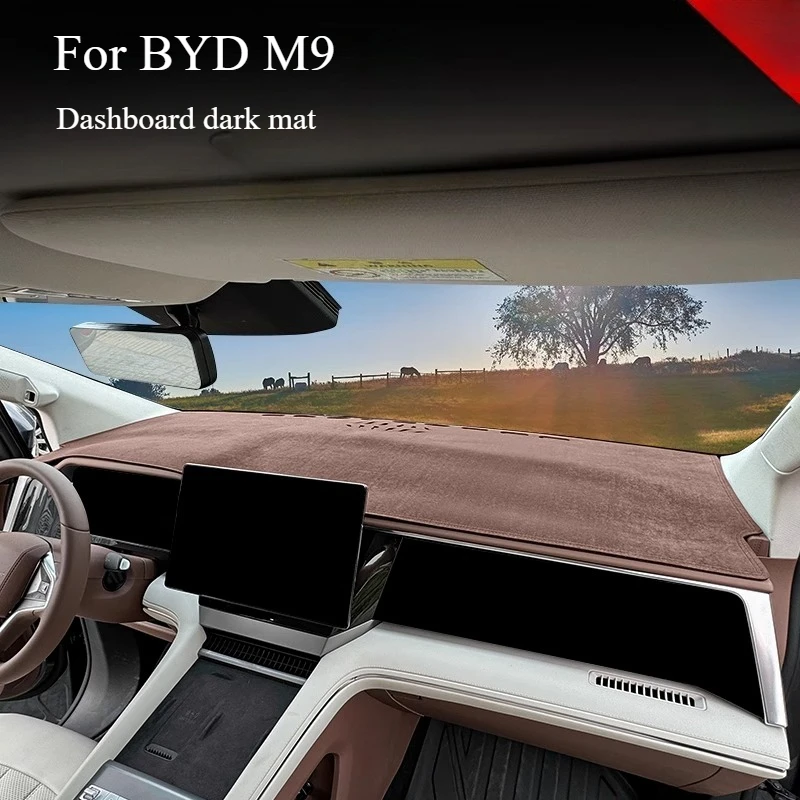 

Для BYD M9 приборная панель темный коврик внутренний центральный контроль теплоизоляция защита от солнца пыль светоотражающий декоративный
