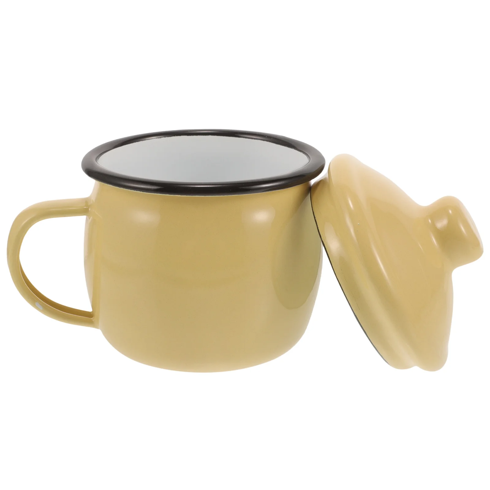 

Enamel Mug Ceramic Pumpkin Cup Enamel Material Fashion Design Suitable for Tea Coffee Milk Juice Beverages