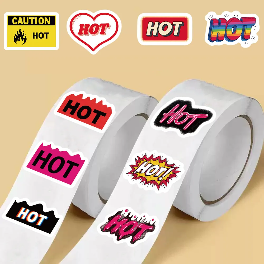 500PCS Music Festival Frenzy Roll Stickers Motorcycle Luggage Laptop Phone Creative Phone Gift Transparent Decoration Sticker