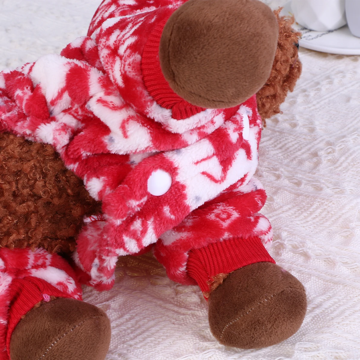 

Festive Pet Clothing for Christmas Clothes Pets Party Costume Dog Apparel Jumpsuit