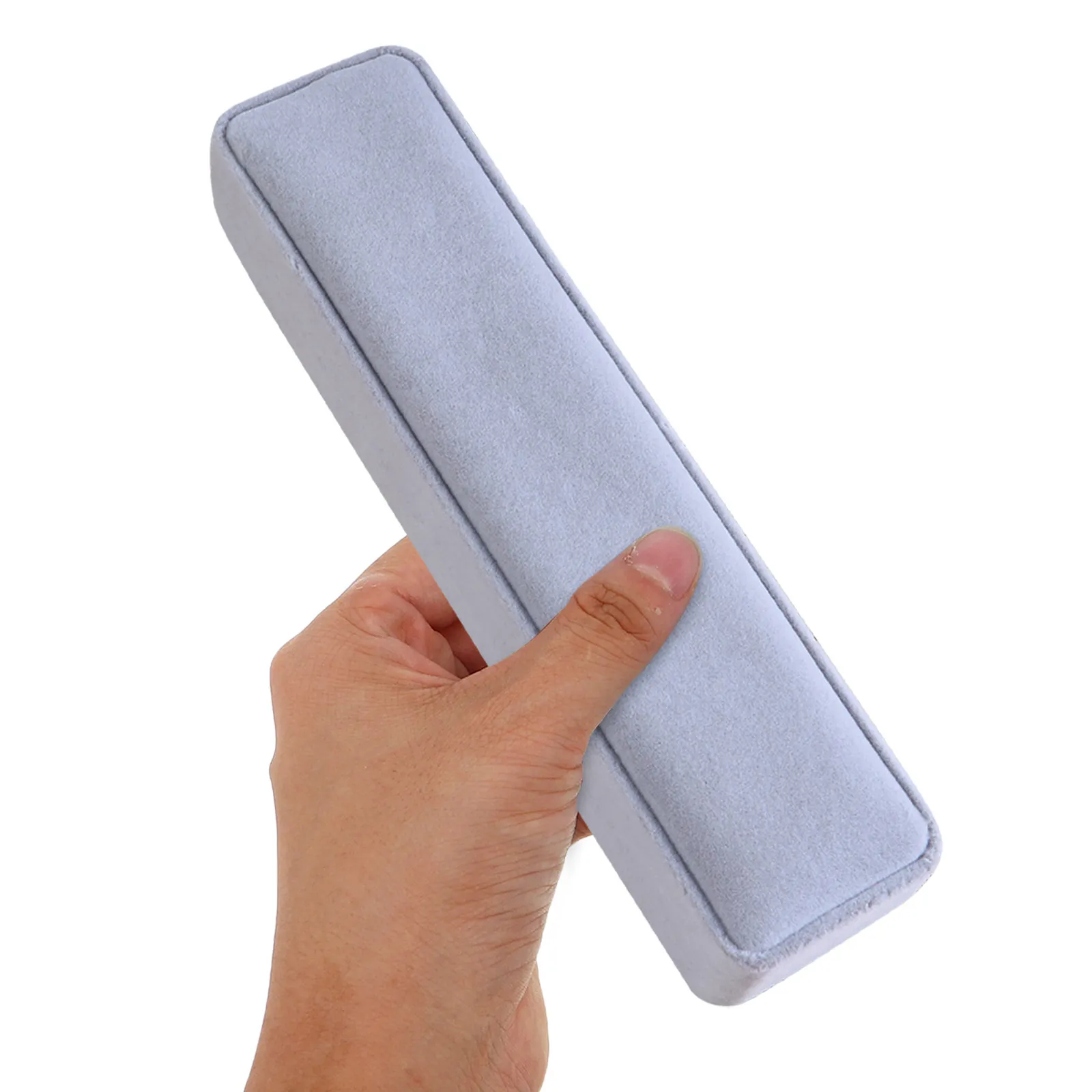 

Jewelry Storage Box Necklace Bracelet Watch Organizer Rectangular Grey Durable Metal Present Gift Mother's Day Christmas