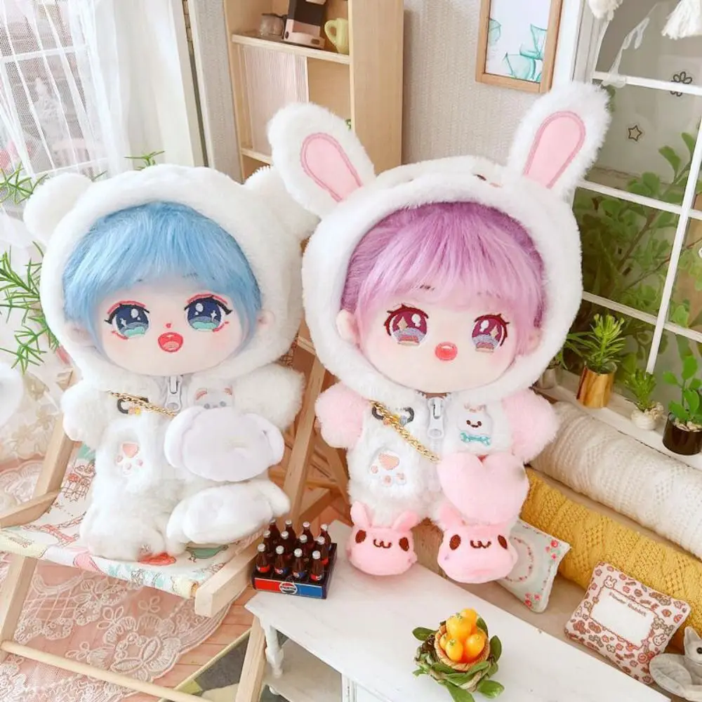 Dress Up 20cm Doll Coat Clothes Fur Doll Clothing Idol Doll Outfit Clothes Outfit Cat Animal 20cm Doll Clothes Children's Gift