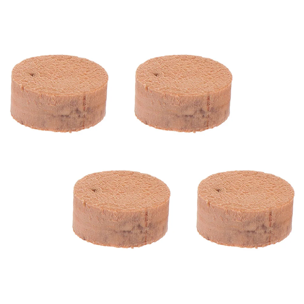 

4 Pcs Tube Drain Valve Pad Simple Tuba Water Key Pads Trumpet Para Khaki Cork Watergate Mat Corks