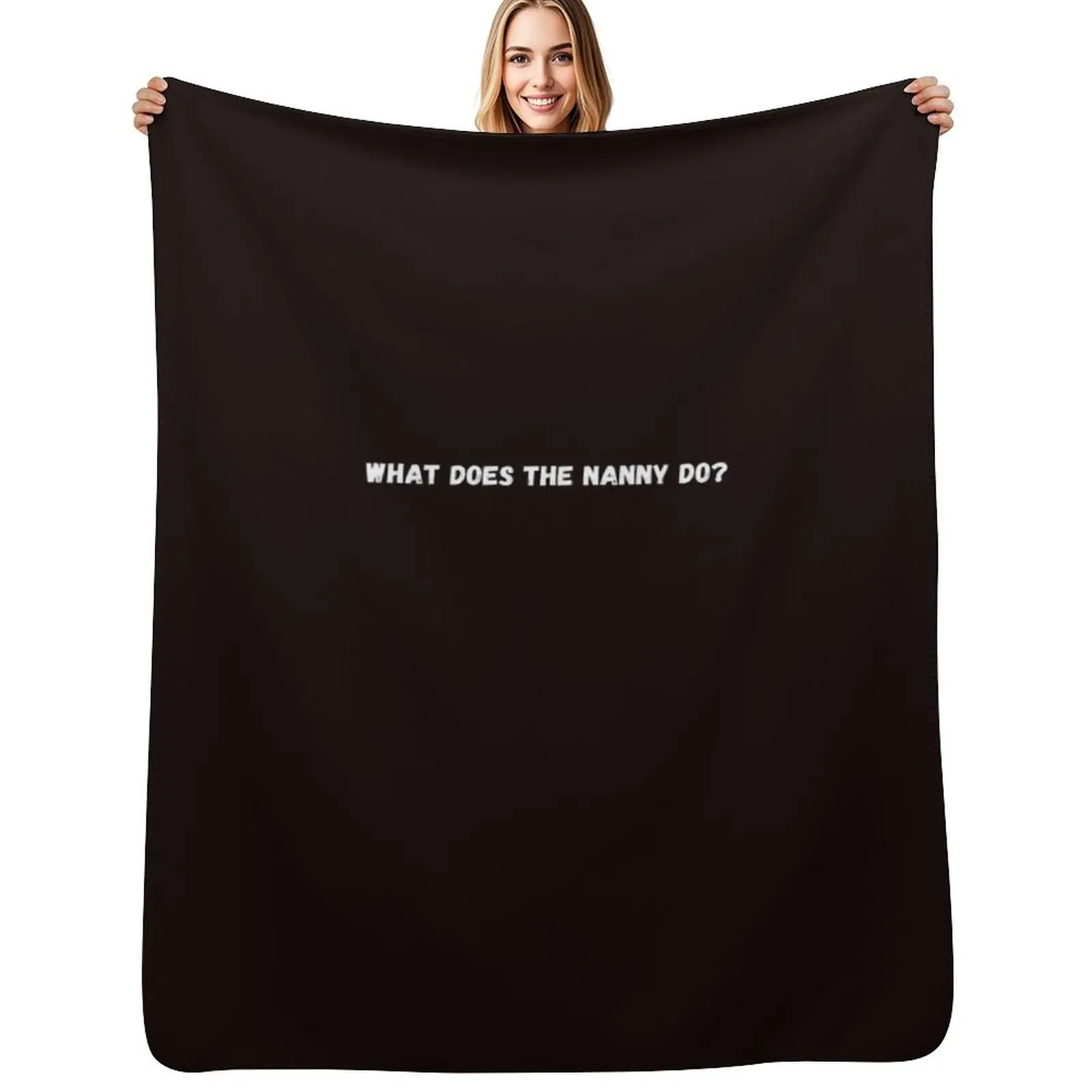 

what does the nanny do Throw Blanket Ultra Soft Flannel Fleece Blanket for All Seasons