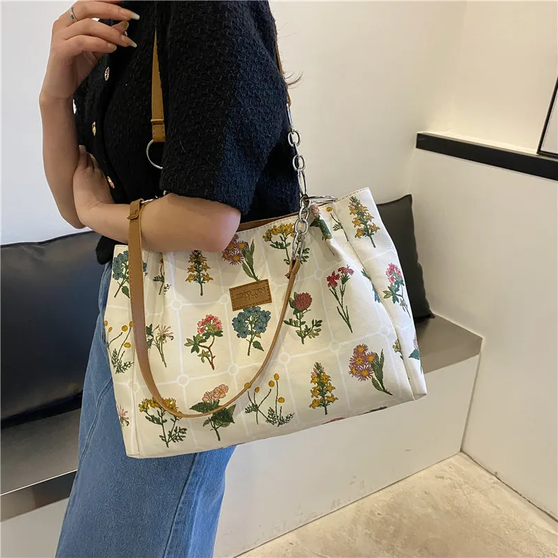 Shoulder Bags for Women Canvas Printed Crossbody Bag Women Handbag Large Capacity Bag Purses and Handbags Bolsos De Noche Bolsas