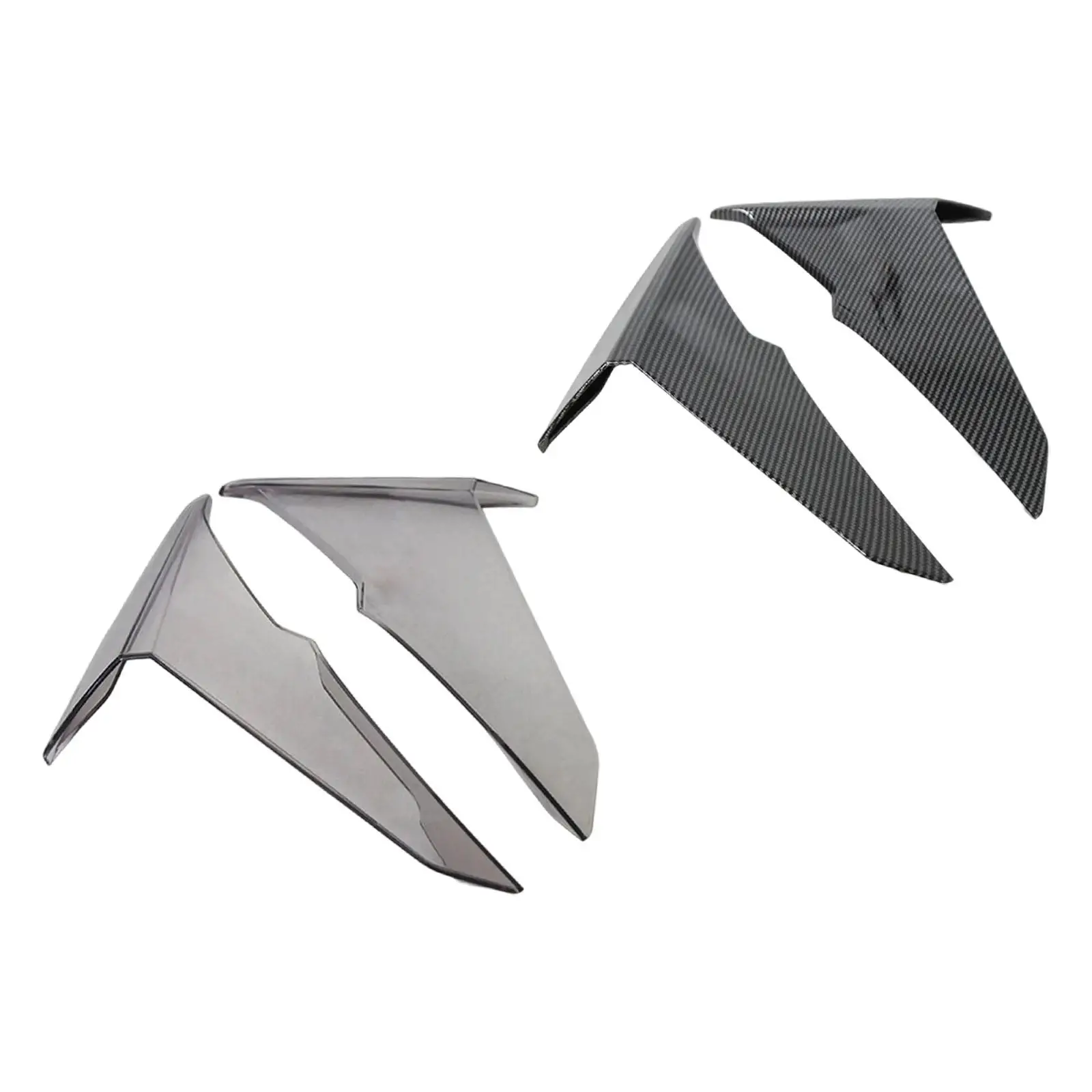 

Sturdy Side Air Deflectors Easy Installation Fairing Side Wing Windshield for Motorbike Motorcycle 2022-2025 Accessories