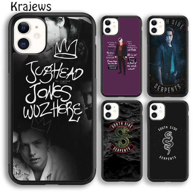 Krajews American TV Riverdale Jughead Jones Phone Case Cover For iPhone 16 15 14 plus XS XR 11 12 mini 13 pro max