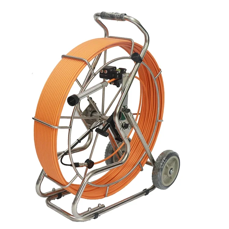 Rotating Pipe Inspection Camera 100M with HDDVR Sewer Drainage Industrial Endoscope Camera