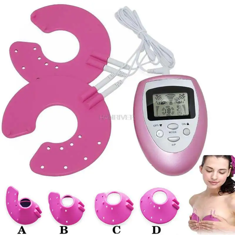 Household electronic pulse breast meridian massage instrument increases breast massager