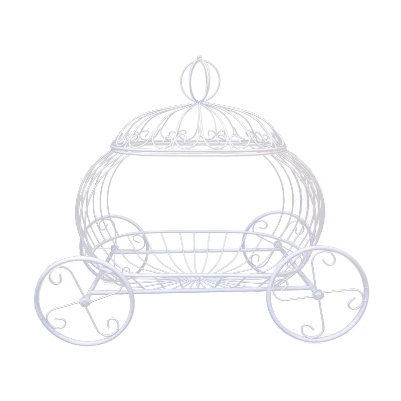 Newborn Photography Props Furniture Iron Pumpkin Children\'s Car Bed Baby Shower Photo Shooting Accessories Pose Chair Accessorie