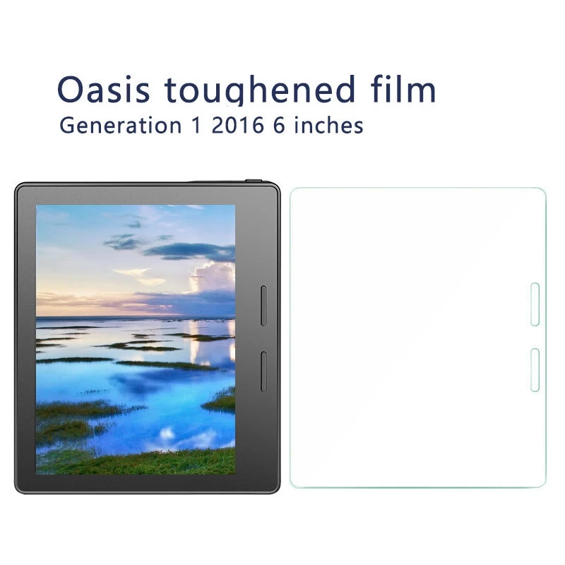 for Kindle Oasis 1St Generation 2016 6-Inch 9H Hardness Ultra-Thin Ultra-Clear E-Book Screen Glass Protective Film