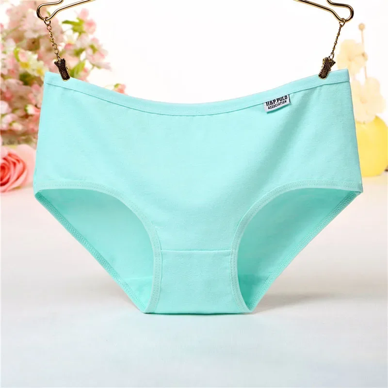 7 Pcs/Lot Plus Size Underwear Women\'s Panties Cotton Girl Briefs Sexy Lingeries Shorts Underpant Solid Panty Female Intimates 4X