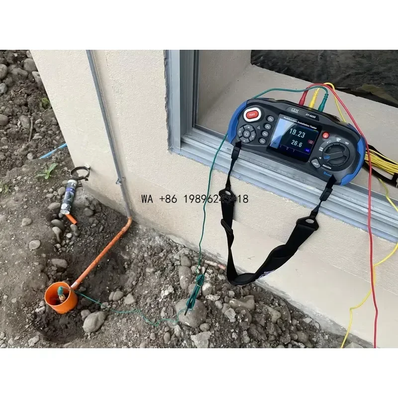Wmwmnu for CEM DT-6650 Multi-function Tester with Factory Calibration Low OHM Continuity LOOP Resistance RCD Testing