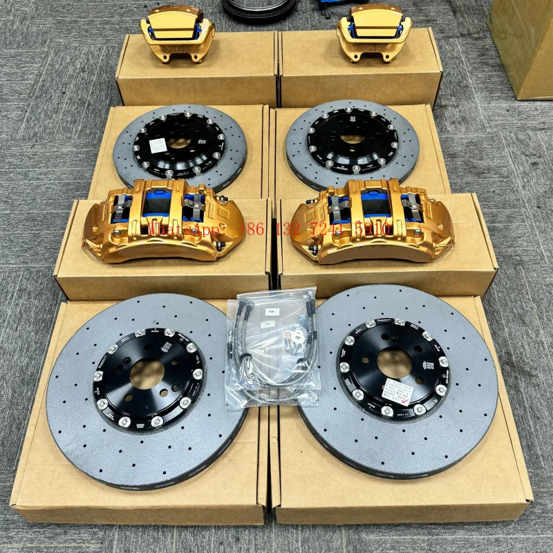 Hongsheng Custom for Caliper Kit 6pot 1pot with Ceramic Brake Discs Tuning Brake Systems for E63 OEM A2114231112