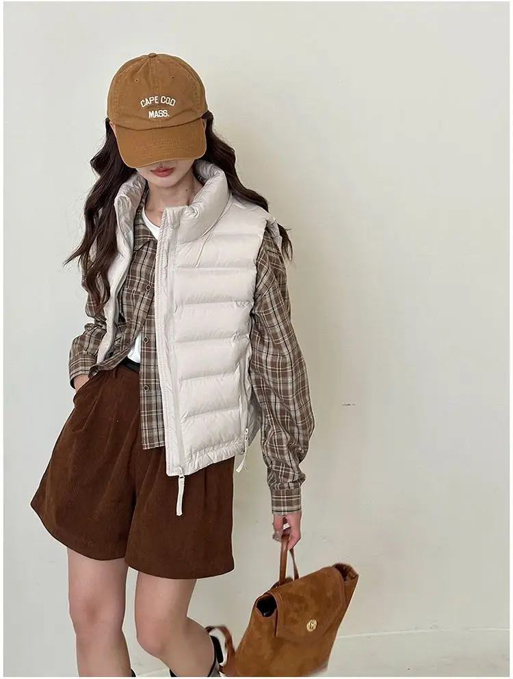 

Vests Waistcoats Thick Womens Vintage Spring Cashmere Fitted Minimalist Urban Gentle Breathable Easy Care Softy Cleanfit Quilted