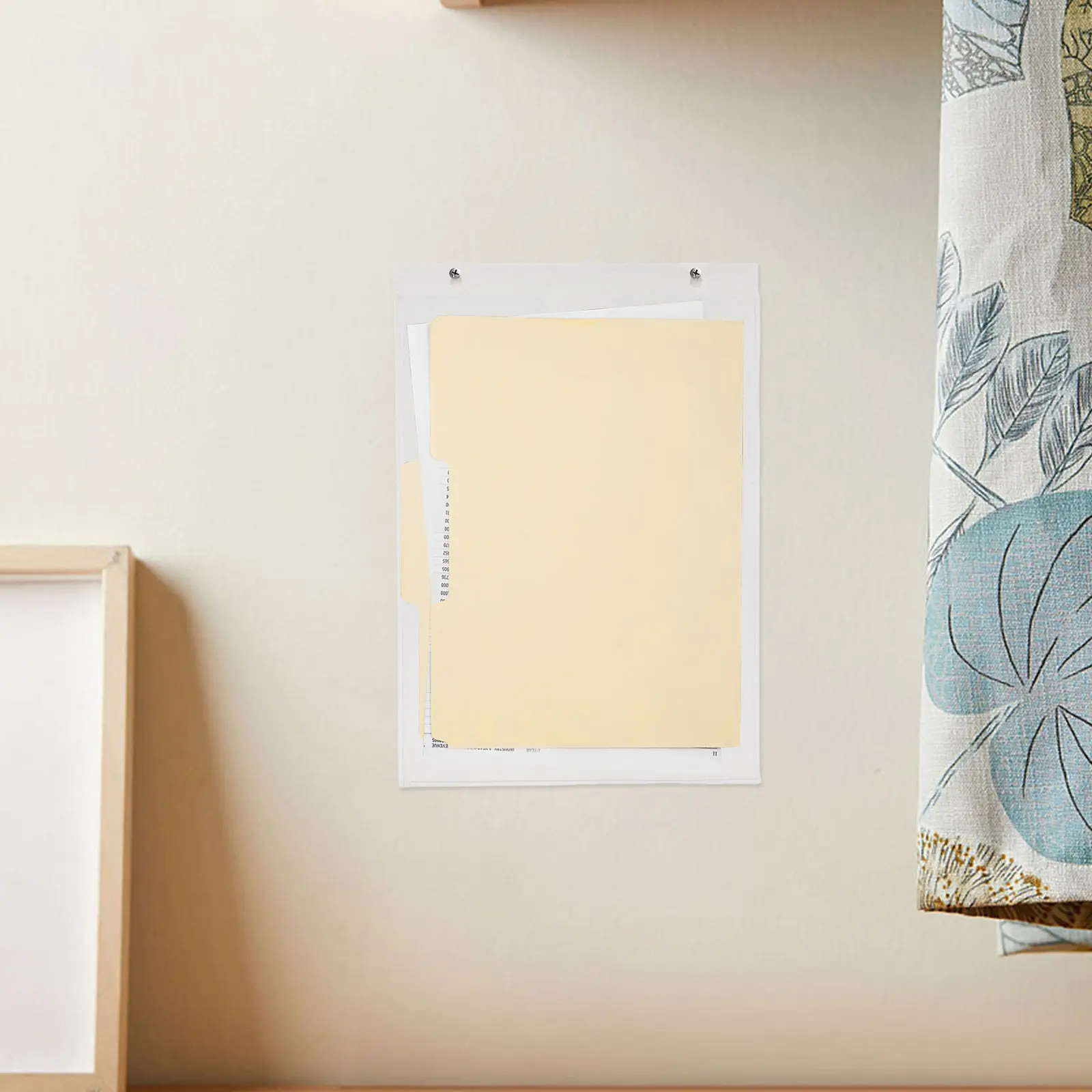 

Настенный акриловый держатель для журналов формата А4 - Прозрачный органайзер для демонстрации брошюр в офисе и розничной торговле с высокой нагрузочной способностью