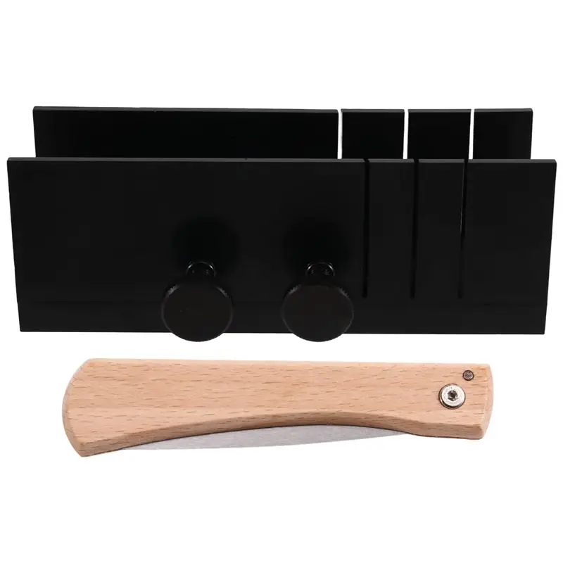 

ABBY-Table Saw Jigs For Router Table Spline Jig, Cuts Varying Spline Slots, Perfect Fit Ideal For Picture Frames& Small Boxes