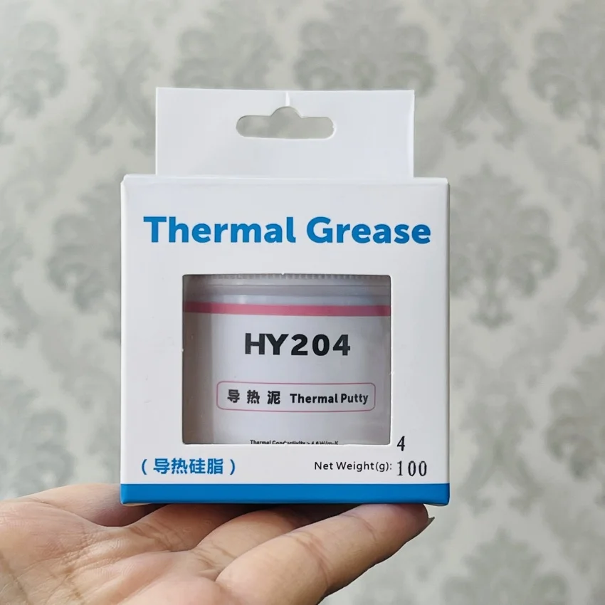 HY234 100G pink computer video storage thermal conductive mud mobile phone thermal conductive gel adhesive curing adhesive