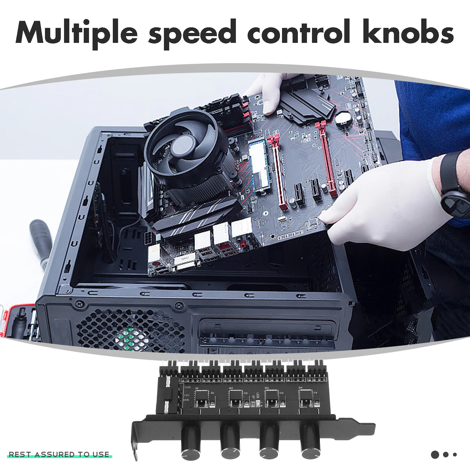 

Speed 3pin Computer Case Cooling Hub Splitter Interface Governor Fan Fan Controller Pc Splitter For Pc Cooling Fans Hub