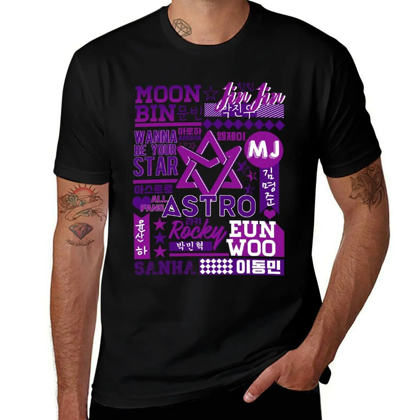 ASTRO COLLAGE T-Shirt man t shirt designer T-Shirt
