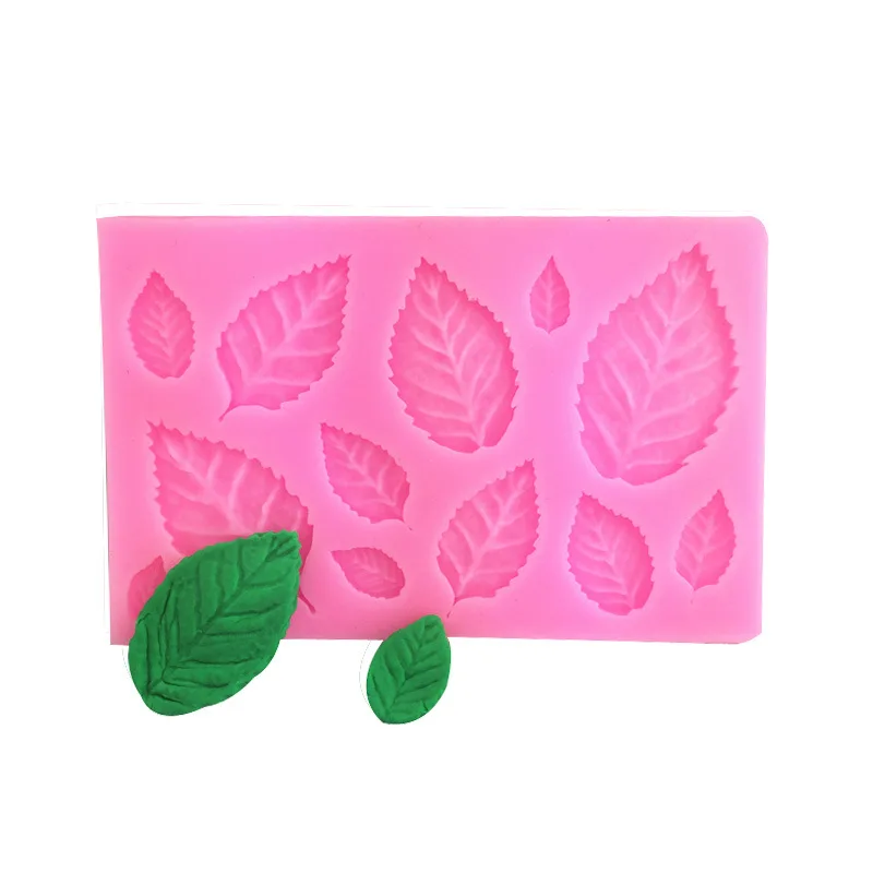 New Multi Leaf Maple Leaf Silicone Mold Leaf Collection Sugar Turning Silicone Mold Cake Decoration Mold