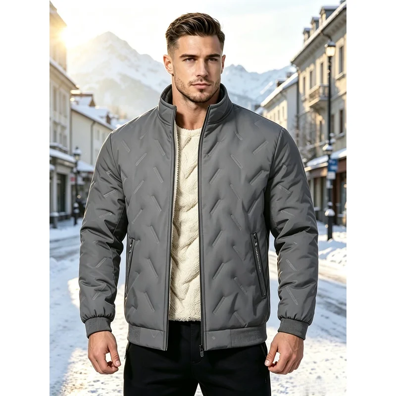 Winter Jacket Windproof Coat Warm to Man Winter Clothing Men's Luxury Clothing Male Outerwear Sweatshirts for Men Jackets Fleece