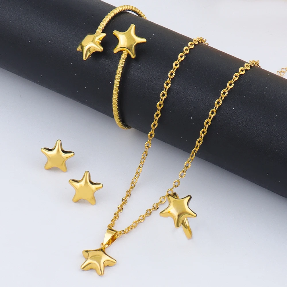 

Fashion Gold PlatedMini Cute Jewelry Set for Women Irregular Jewelry for Party Wedding Luxury Jewelry Set Wedding Accessories
