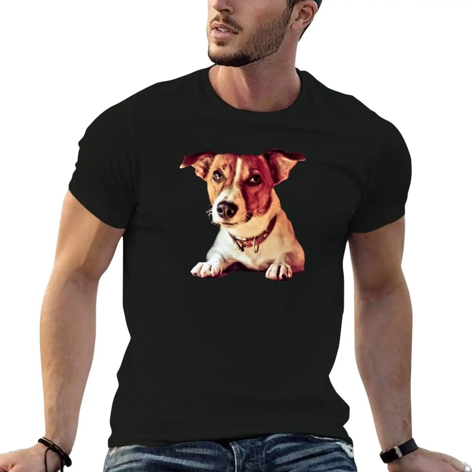 

Jack russell terrier T-Shirt man tshirt man t shirts graphic t shirt for man T-Shirt