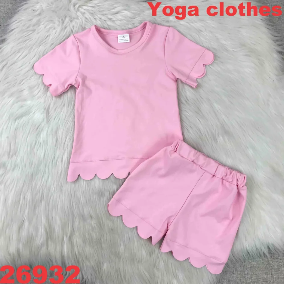 Baby Girls Summer Clothes Outfits Bow Prints Children Clothing Set