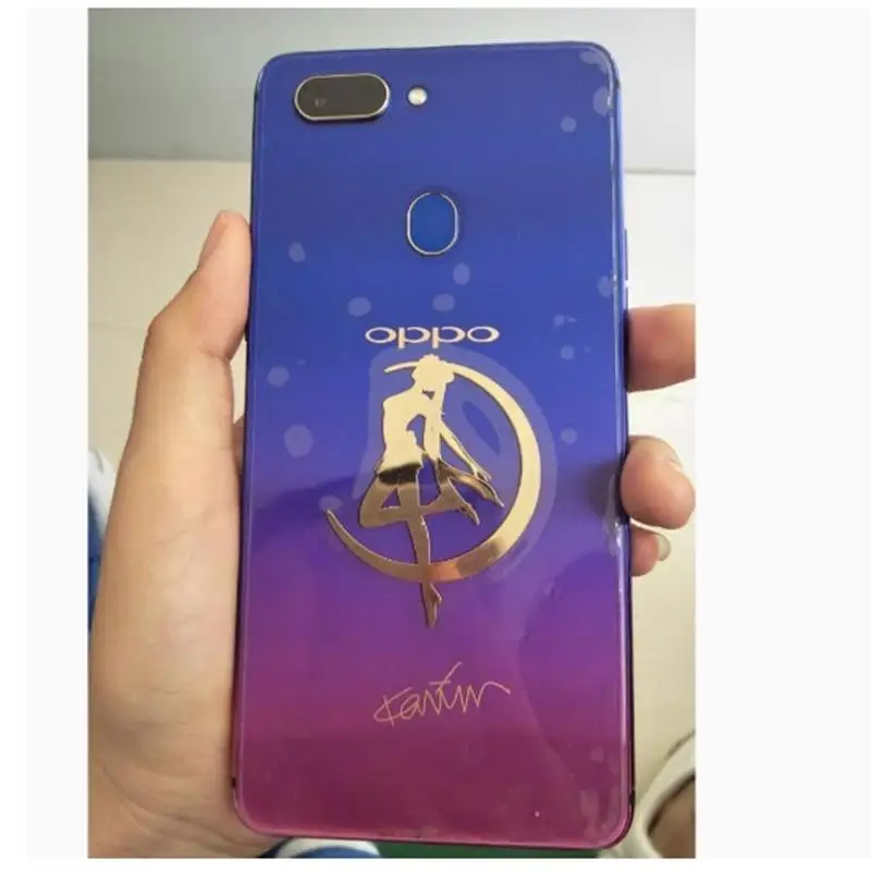 Sailor Moon Metal Sticker Cartoon Magic Array Logo Metal sticker, universal metal sticker, for mobile phones, laptops, tablets,